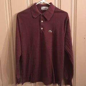Lacoste long sleeve polo
